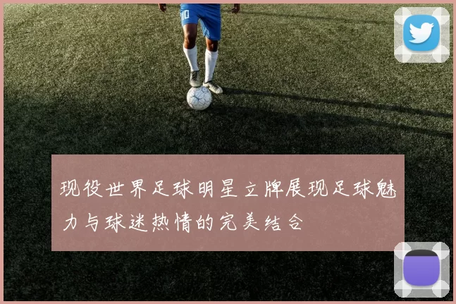 现役世界足球明星立牌展现足球魅力与球迷热情的完美结合